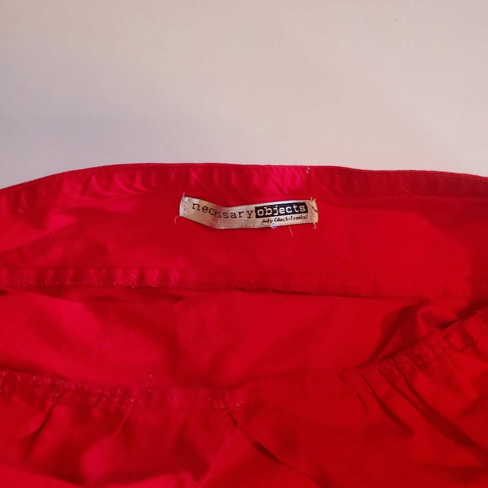 Red Halter Dress - Picture 3 of 4